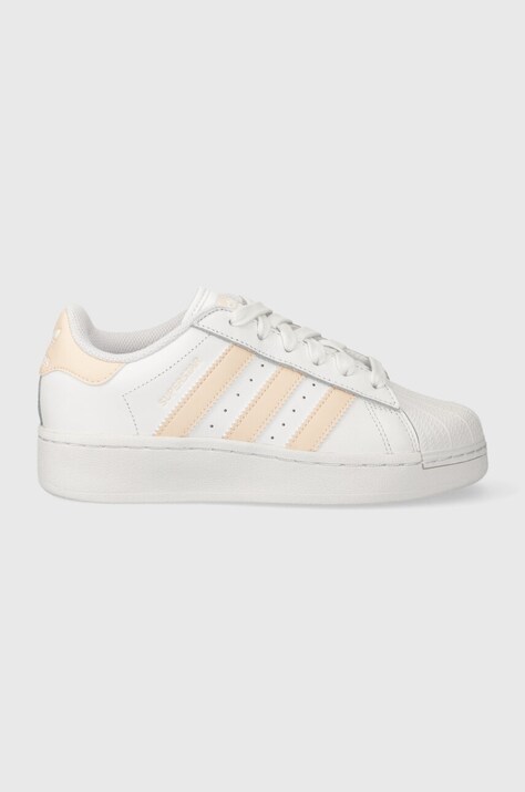 Kožne tenisice adidas Originals SUPERSTAR XLG boja: bijela, IF3004