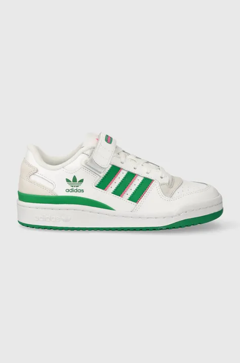 adidas Originals sneakersy skórzane Forum Low IE7422 kolor biały