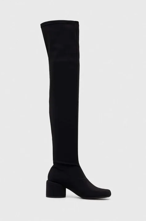 Elegantni škornji Camper Niki ženski, črna barva, K400714.001