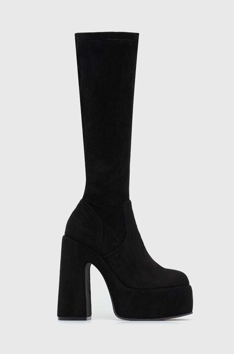 Aldo cizme Alodereria femei, culoarea negru, cu toc drept, 13620978 Alodereria