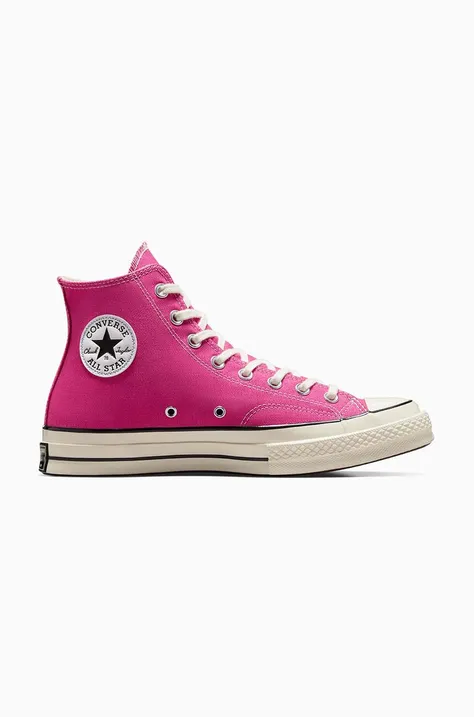 Πάνινα παπούτσια Converse Chuck 70 χρώμα: ροζ, A04594C