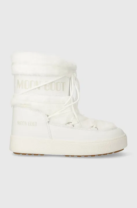 Μπότες χιονιού Moon Boot LTRACK FAUX FUR WP χρώμα: άσπρο, 24501300.002