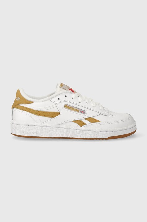 Kožené tenisky Reebok Club C Revenge bílá barva