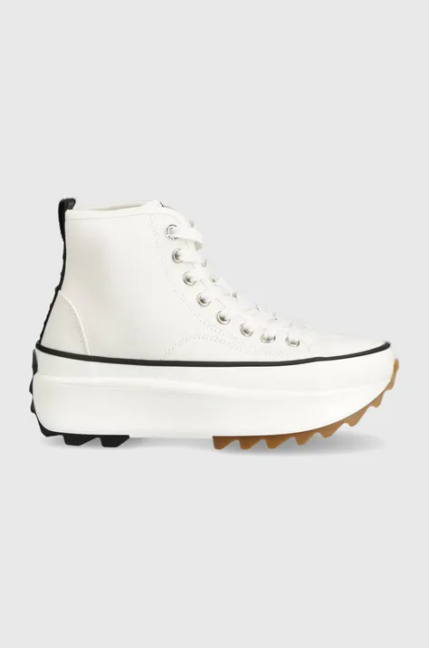 Πάνινα παπούτσια Pepe Jeans WOKING STREET χρώμα: άσπρο, PLS31520