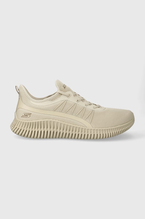 Αθλητικά Skechers BOBS χρώμα: μπεζ, 117417