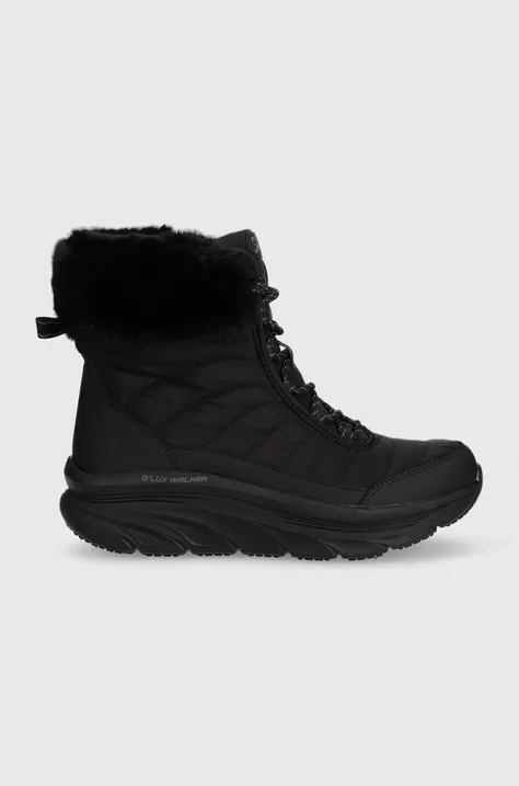 Μπότες χιονιού Skechers D'LUX WALKER χρώμα: μαύρο
