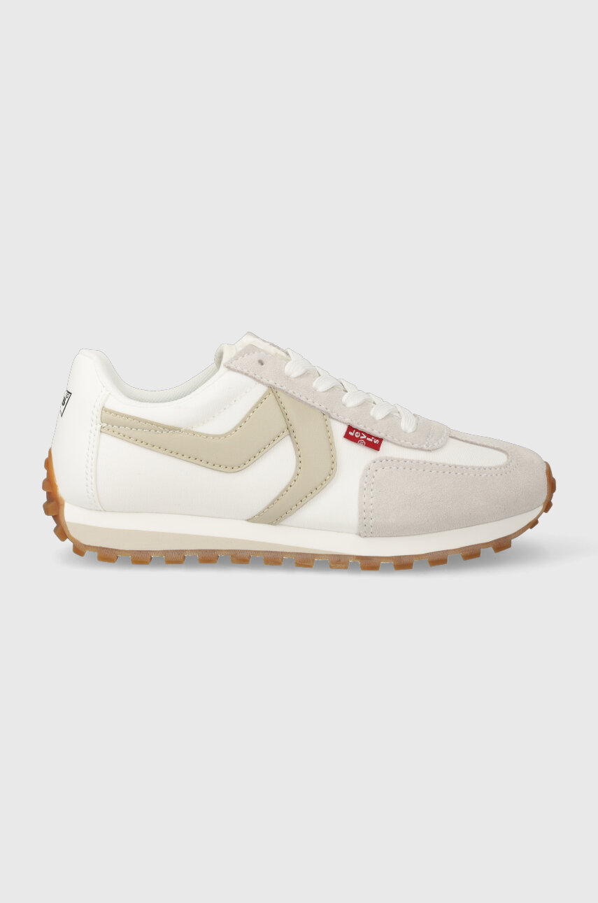 Tenisice Levi's STRYDER RED TAB S boja: bež, 235401.151