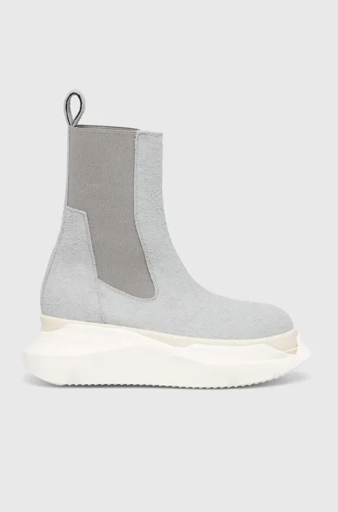 Gležnjače Rick Owens boja: siva, s platformom