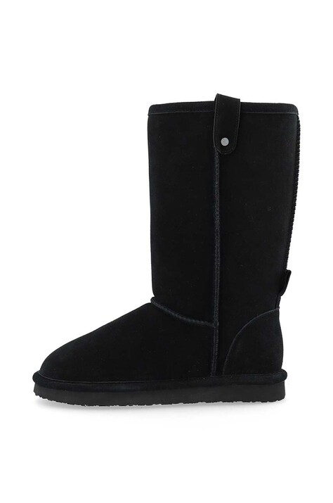 Bianco cizme de zapada din piele intoarsa BIASNOW culoarea negru, 11330010