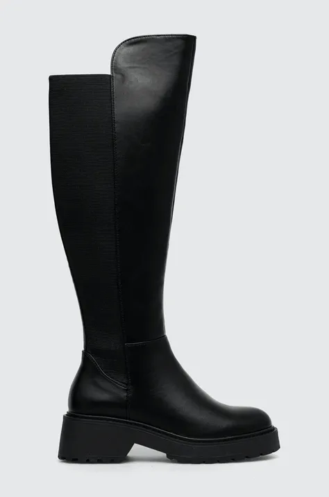 Elegantni škornji Steve Madden Callback ženski, črna barva, SM11002218