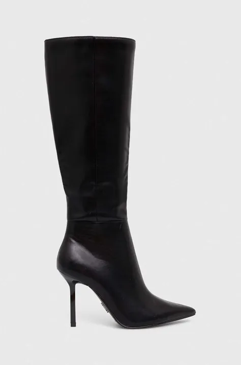 Elegantni škornji Steve Madden In Stereo ženski, črna barva, SM11002767