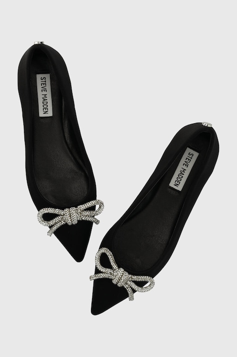 Μπαλαρίνες Steve Madden Elina χρώμα: μαύρο, SM11002811