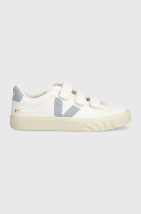 Veja sneakers din piele Recife Logo culoarea alb