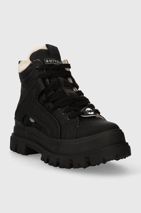 Кросівки Buffalo Aspha Nc Mid Warm — AW23-OBD3TM, чорний — фото 2