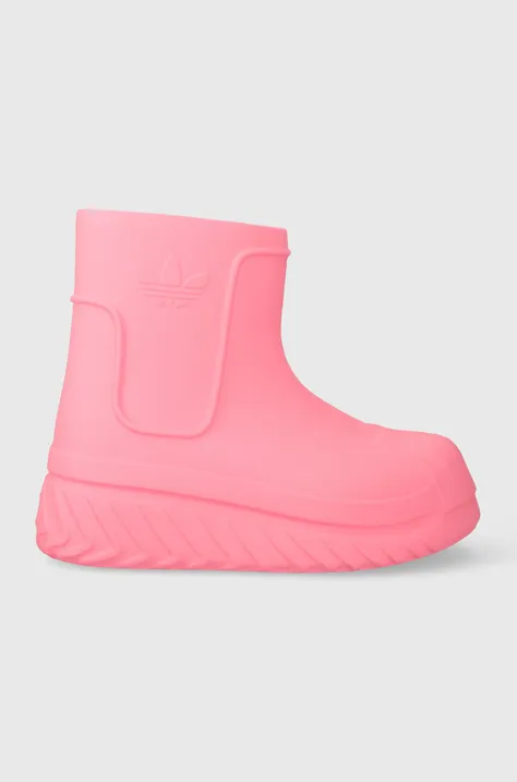 Гумові чоботи adidas Originals Adifom Superstar Boot жіночі колір рожевий IE4613