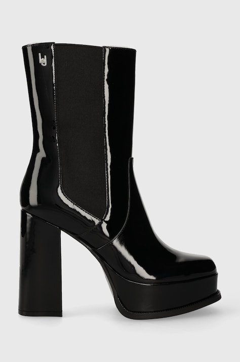 Liu Jo cizme NAIRA 04 femei, culoarea negru, cu toc drept, SF3161EX00422222