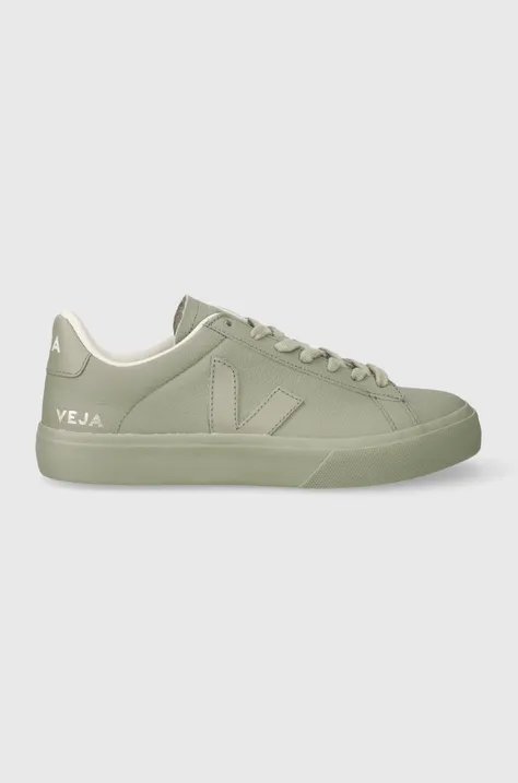 Δερμάτινα αθλητικά παπούτσια Veja Campo χρώμα: πράσινο CP0503322A