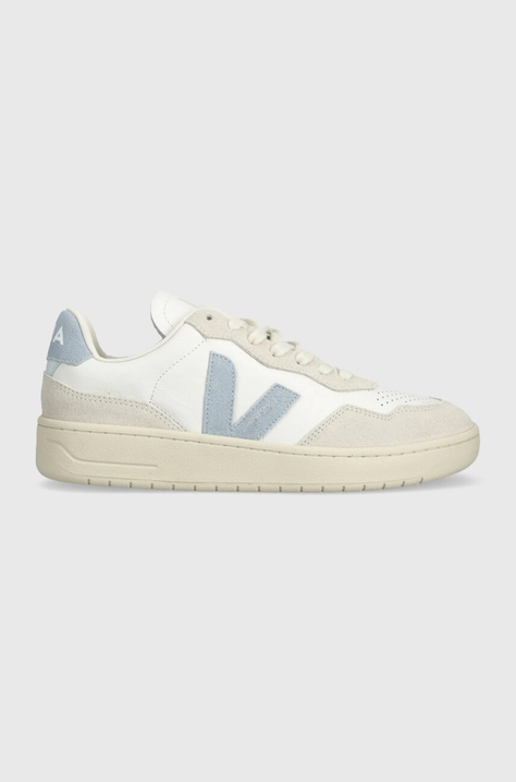 Veja sneakers din piele V-90 culoarea gri VD2003387A