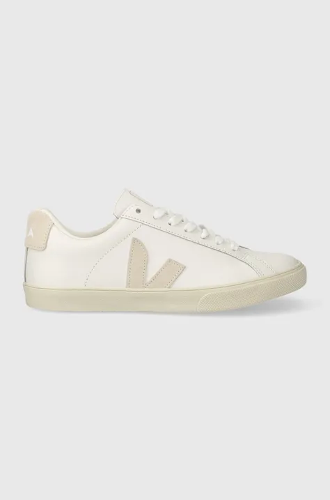 Δερμάτινα αθλητικά παπούτσια Veja Esplar χρώμα: άσπρο EO0202335A