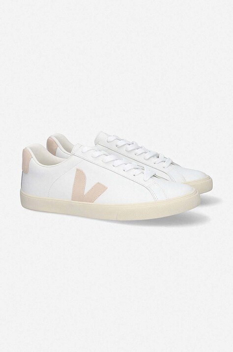 Veja sneakers din piele Esplar culoarea: alb EO0202335A