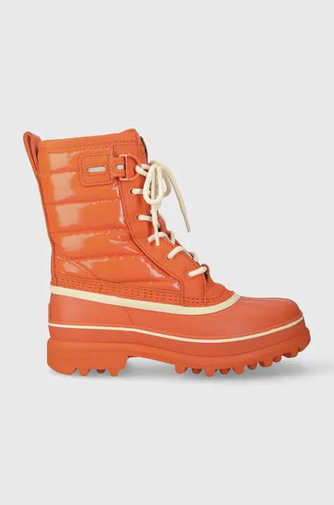 Μπότες χιονιού Sorel CARIBOU ROYAL WP χρώμα: πορτοκαλί, 2055871