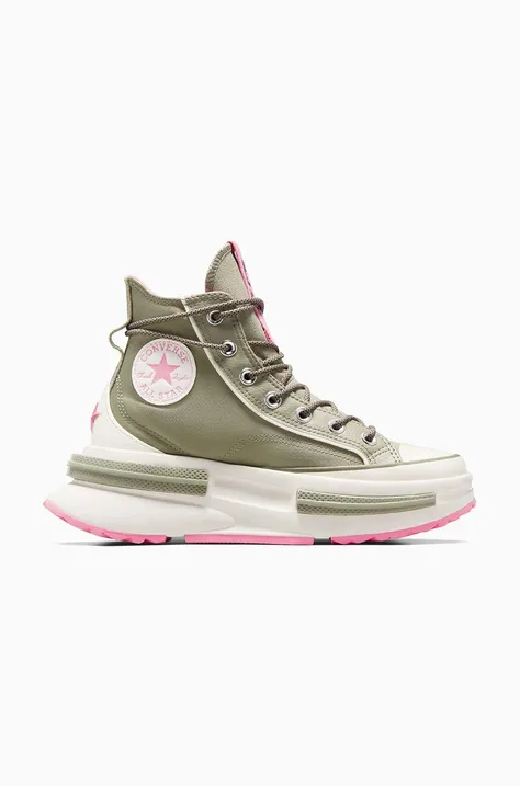 Πάνινα παπούτσια Converse Run Star Legacy Cx χρώμα: πράσινο, A05499C
