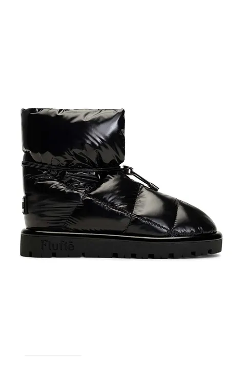 Čizme za snijeg Flufie Shiny boja: crna