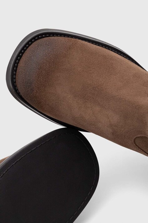 Замшеві чоботи Steve Madden Banner — AW23-OBD4BE, коричневий — фото 4