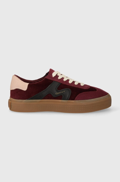 Gant sneakers Carroly culoarea bordo, 27533182.G553