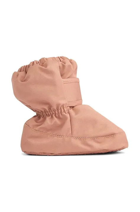 Topánky pre bábätká Liewood oranžová farba