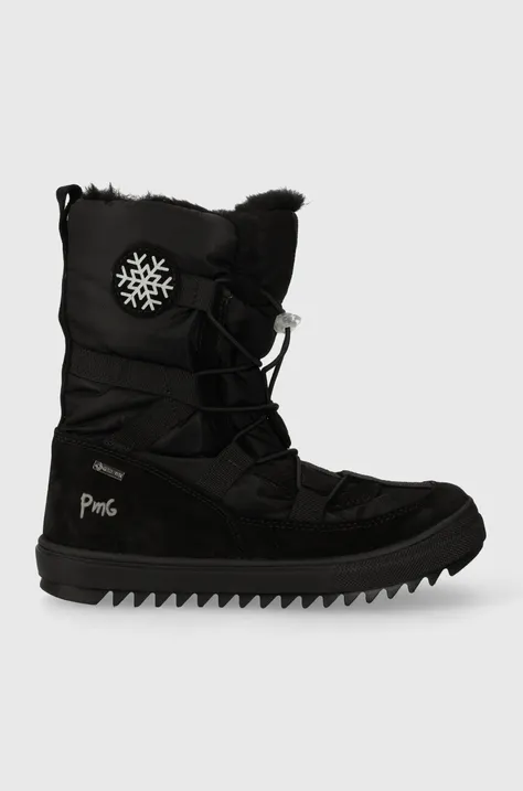 Detské zimné topánky Primigi čierna farba