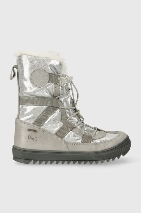Primigi cizme de iarna copii culoarea argintiu