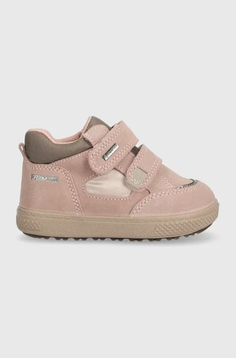 Παιδικά κλειστά παπούτσια σουέτ Primigi χρώμα: ροζ
