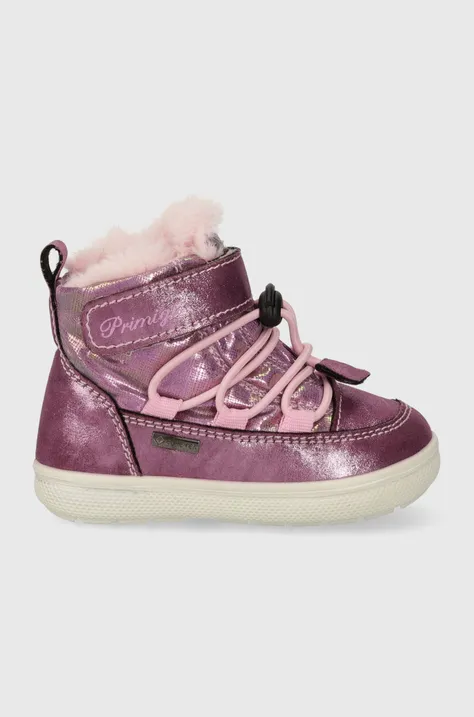 Primigi buty zimowe dziecięce kolor fioletowy