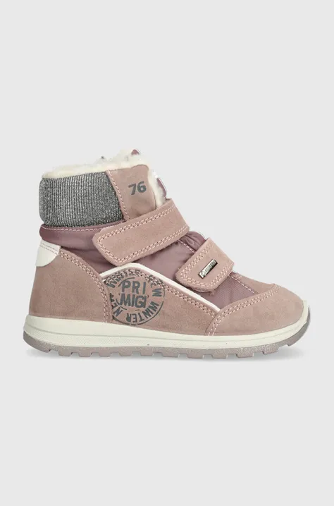 Παιδικές χειμερινές μπότες Primigi χρώμα: ροζ