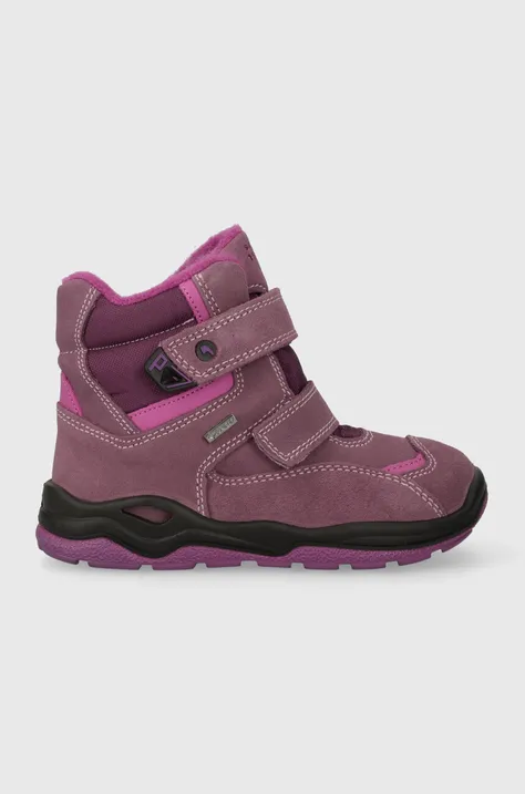 Дитячі зимові черевики Primigi колір фіолетовий