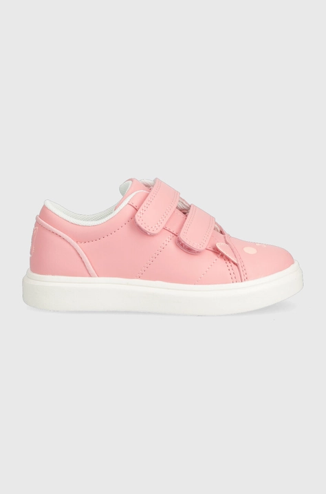 United Colors of Benetton sneakers pentru copii culoarea roz