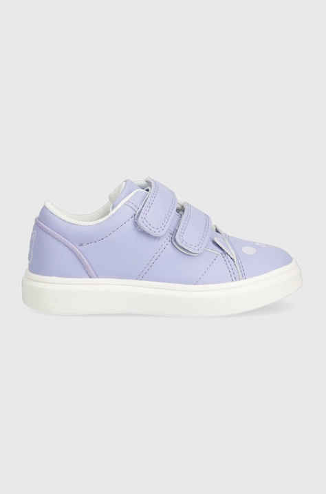 United Colors of Benetton sneakers pentru copii culoarea violet