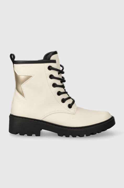 Детски кубинки Geox в бежово