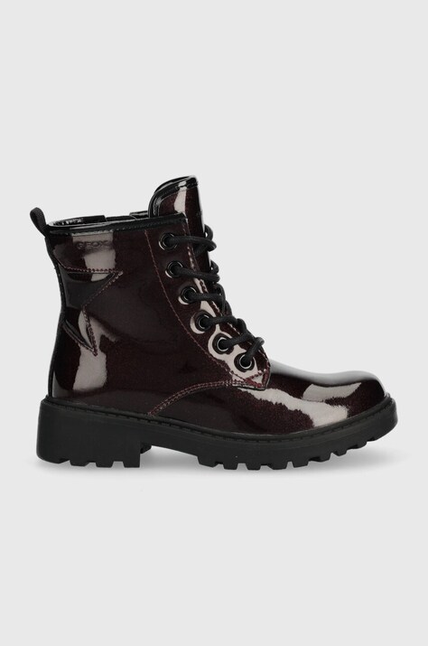 Geox bocanci copii culoarea bordo