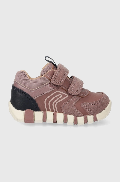 Geox sneakers pentru copii culoarea roz