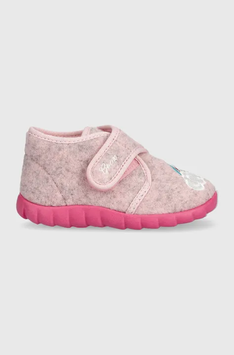 Dječje papuče Geox boja: ružičasta