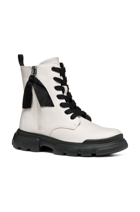 Geox bocanci copii culoarea alb