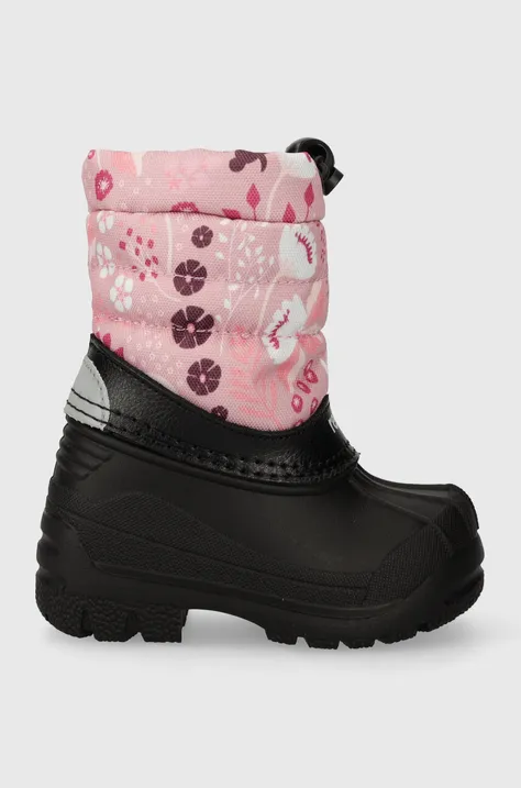 Otroški zimski škornji Reima Nefar roza barva
