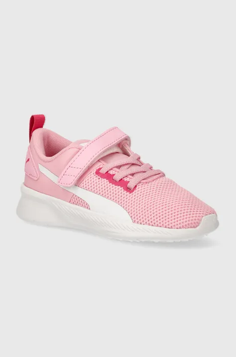 Παιδικά αθλητικά παπούτσια Puma Flyer Runner V Inf χρώμα: ροζ