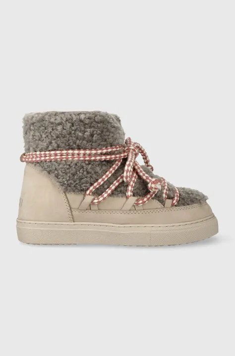 Dječje kožne cipele za snijeg Inuikii boja: siva