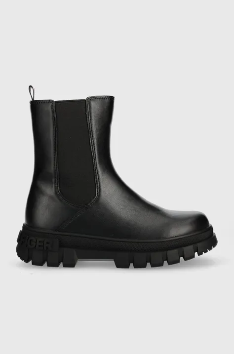 Tommy Hilfiger cizme de iarna pentru copii culoarea negru
