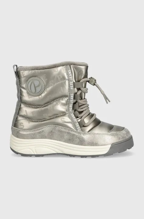 Dječje cipele za snijeg Pepe Jeans boja: srebrna