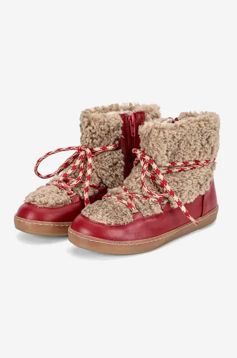 Bobo Choses cizme de iarna copii culoarea maro