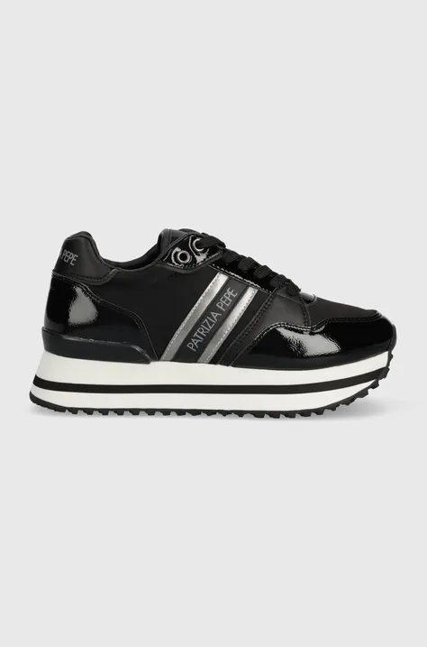 Patrizia Pepe sneakers pentru copii culoarea negru